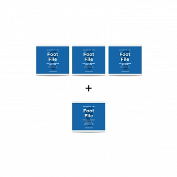Щеточка для удаления огрубевшей кожи 3+1 Foot File Silkcare Foot Clinic 3+1