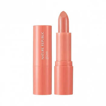 Глянцевая помада для губ 07 Pure Shine Lipstick 07 Peach Coral