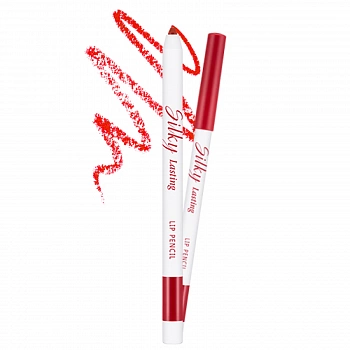 Автоматический карандаш для губ 02 Silky Lasting Lip Pencil 02