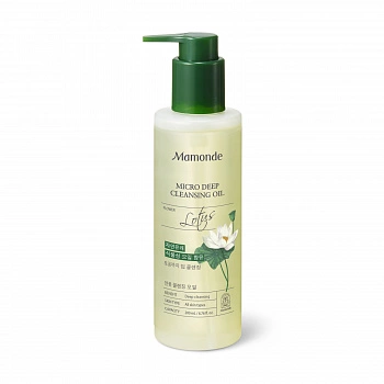 Гидрофильное масло с экстрактом лотоса Micro Deep Cleansing Oil